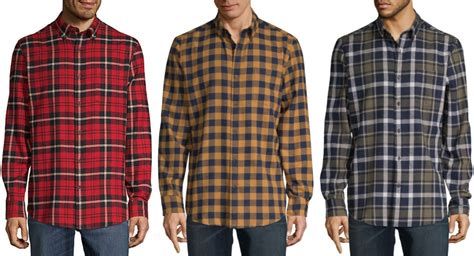 Men's Flannel Shirts $7.49 at JCPenney (Regularly $36) - *EXPIRED*
