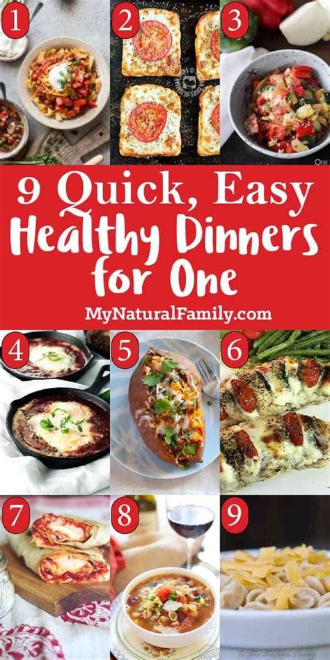 I love these ideas for healthy recipes for one person because they are flexible and p… | Clean ...