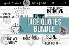 D&D SVG Files, Dungeons and Dragons Sayings SVG, Dnd Quotes