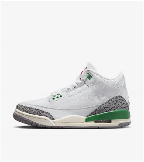 Women's Air Jordan 3 'Lucky Green' (CK9246-136) Release Date. Nike SNKRS NL