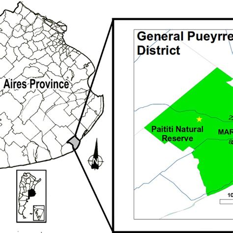 Geographic location of the Paititi Natural Reserve within Buenos Aires... | Download Scientific ...