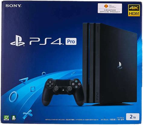 Sony PlayStation 4 Pro 2TB Console Black