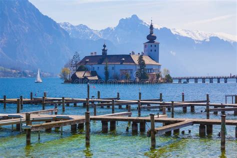 Schloss Ort, Castle in Gmunden, Austria, Europe Stock Image - Image of austrian, upper: 56312569