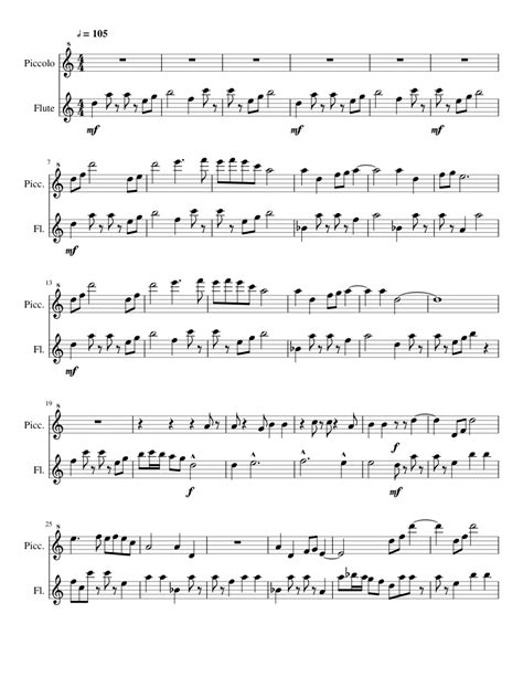 Song of Storms Sheet music for Flute, Piccolo | Download free in PDF or ...