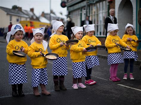 Shrove Tuesday pancake races in England | Shrove tuesday, Shrove ...