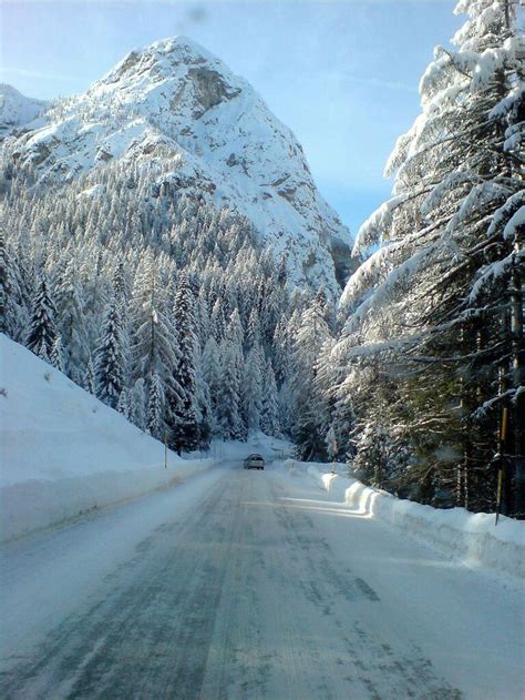 snowy road | Mountains aesthetic, Mountain aesthetic, Snowy woods