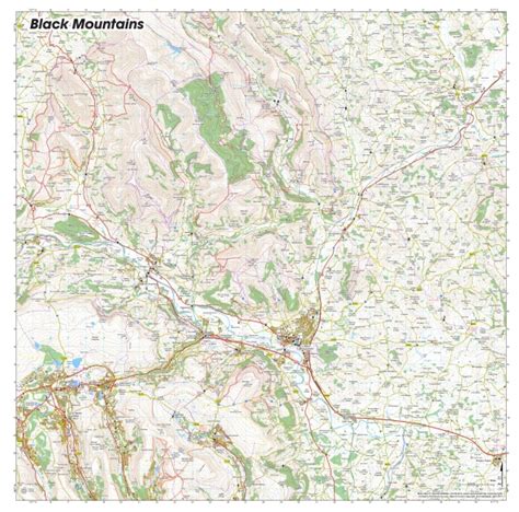 Black Mountains Map SplashMap