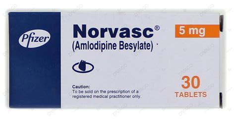 Norvasc (Generic Amlodipine) - Prescriptiongiant