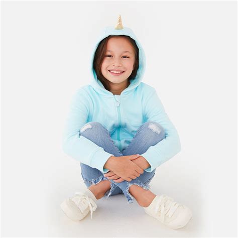 Nell the Narwhal - Plush Hoodie for Kids | Cubcoats