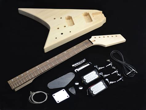 Flying V Style Guitar Kit - GFV-20 - DIY Guitars