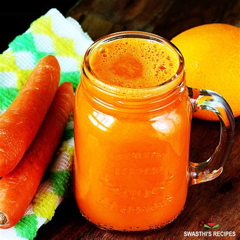Carrot Juice Recipe with Blender & Juicer - Swasthi's Recipes