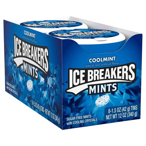 Ice Breakers, Mints Coolmint Can, Count 8 (1.5 oz) - Mints / Grab ...