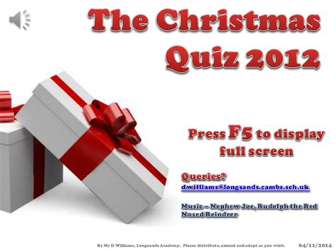 The Christmas Logo Quiz 2012 | Teaching Resources