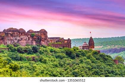 Beautiful View Narsinghgarh Fortnarsinghgarh Near Bhopal Stock Photo ...