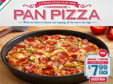 Domino's Releases Pan Pizza - Business Insider