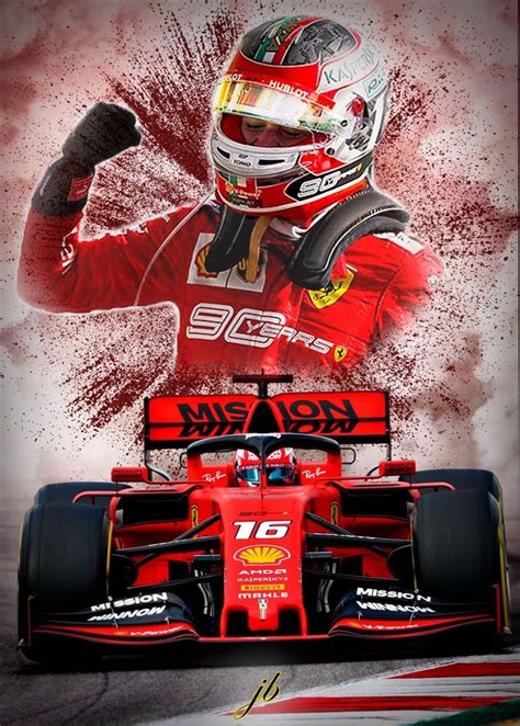 Charles Lecler Wallpaper | Formula 1 car racing, Auto racing art ...