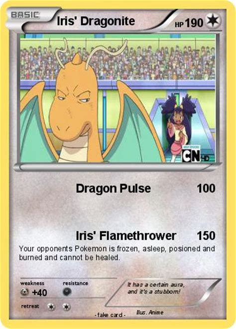 Pokémon Iris Dragonite - Dragon Pulse - My Pokemon Card