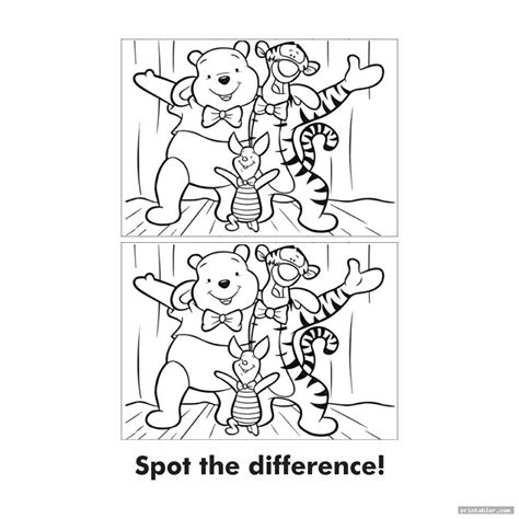 Spot The Difference Adults Printable - Gridgit.com