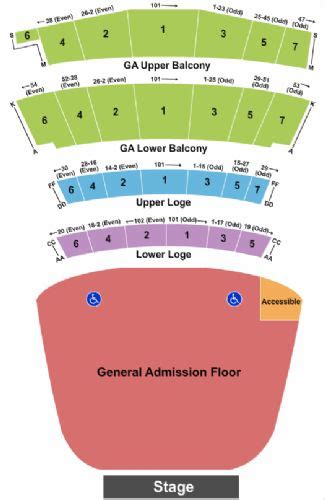 Warfield Tickets and Warfield Seating Chart - Buy Warfield San ...