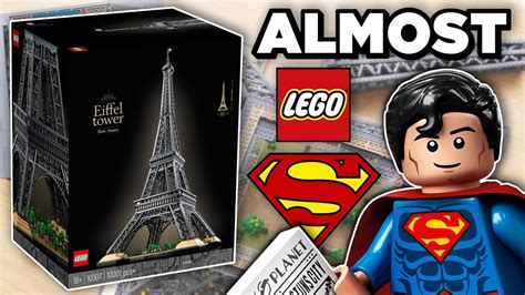 Closest LEGO Superman Set We Got This Year... NEW 2022 Eiffel Tower Set | Brick Finds & Flips