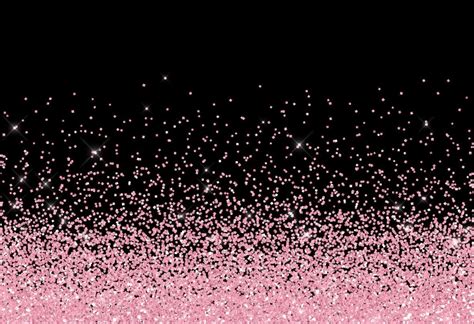 Pink Glitter Borders Clipart, Pink Glitter Png Overlays, Clip Art Pink Glitter Confetti High ...