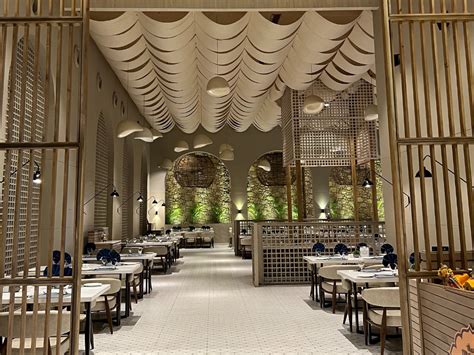 A Grand Restaurant With Unique Interiors Which Relate to the Wabi-Sabi ...