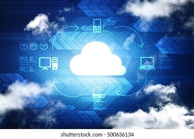 Cloud Computing Devices Stock Illustration 500636134 | Shutterstock