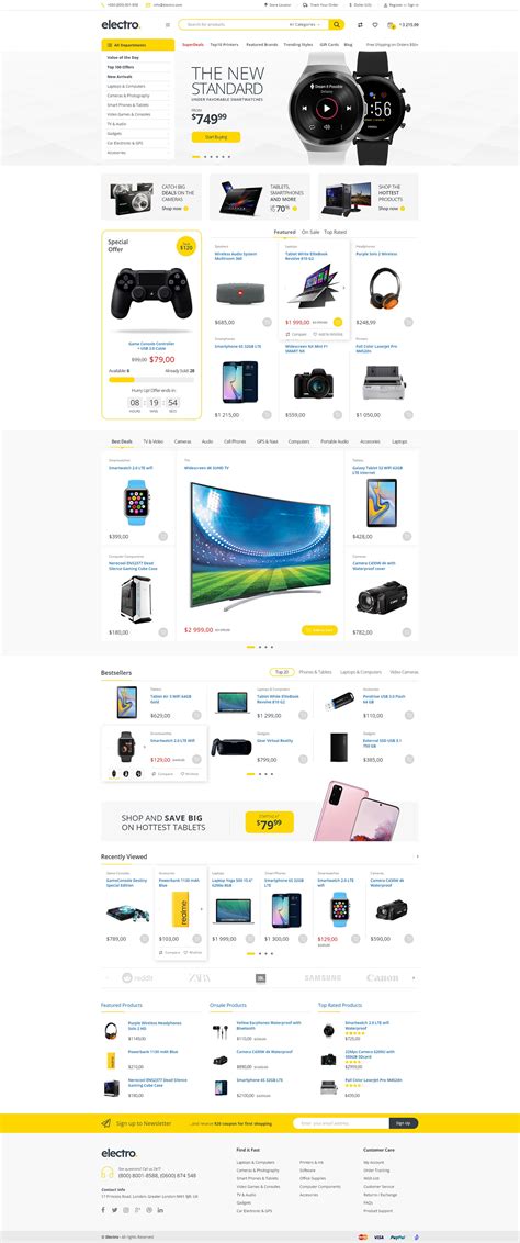 E-commerce Landing Page Design Practice on Behance