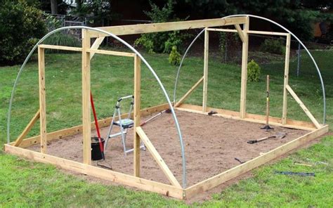 DIY Hoop House Greenhouse Design and Build - Mr Crazy Kicks | Diy ...