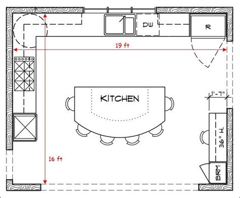 Kitchen Floor Plans