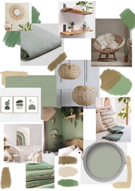 Sage green, bedroom decor, sage green bedroom, sage green mood board Green Room Ideas Bedroom ...