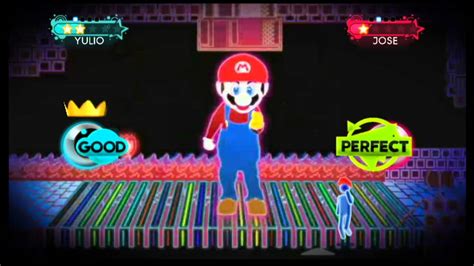 Just Dance 3 Wii Gameplay - Ubisoft meet Nintendo: Just Mario (DLC) - YouTube