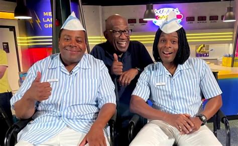 Al Roker fait une apparition dans "Good Burger 2". Rejoignez-le dans les coulisses avec Kenan et ...