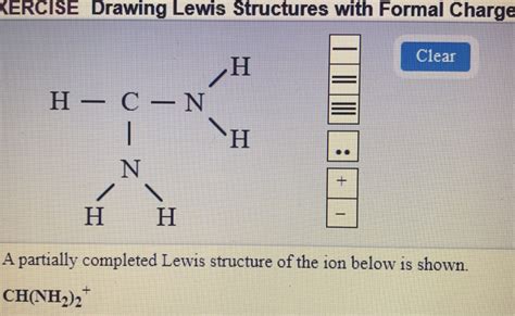 Solved ERCISE Drawing Lewis Structures with Formal Charge | Chegg.com