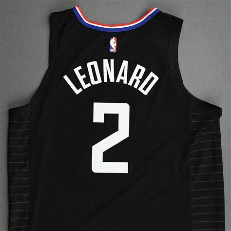 Kawhi Leonard - Los Angeles Clippers - Game-Worn Statement Edition ...