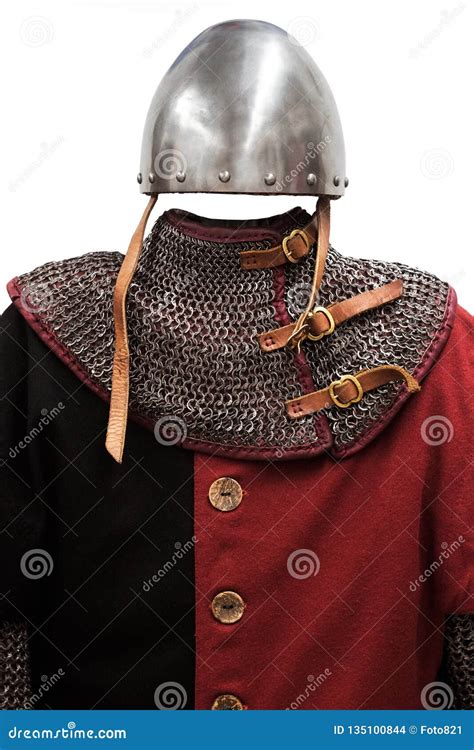 Knight costume stock photo. Image of iron, strong, mail - 135100844