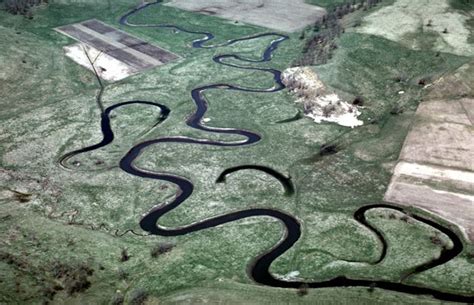 meander - a sharp bend, loop or turn in a stream’s course. When abandoned, called a meander scar ...