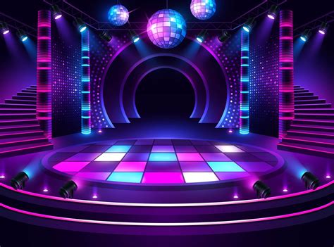 Disco Dance Floor Background by Phich on Dribbble