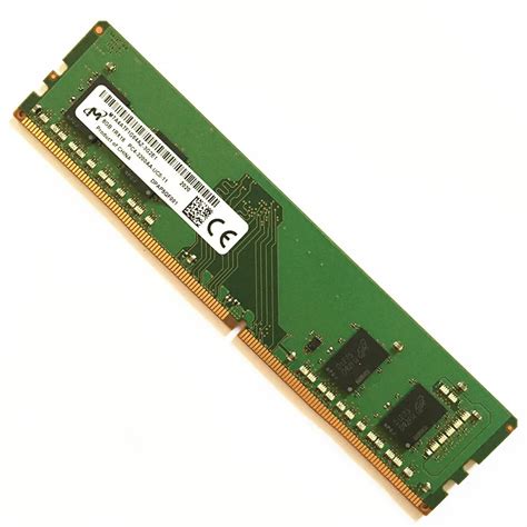 Micron DDR4 8GB RAM Memory UDIMM PC4-25900 3200MHz DDR4 8GB 1RX16 PC4 ...