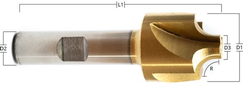 Corner Rounding End Mill - Aronson-Campbell - Custom Radius Cuts