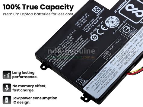 Lenovo ThinkPad X270 replacement battery - Laptop battery from Australia