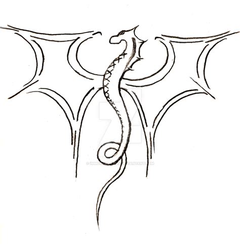 Flying Dragon Logo by Immortal-Lynx on DeviantArt