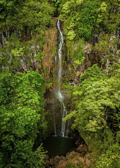 Hana Waterfall 1 Photograph by Ao Images - Fine Art America