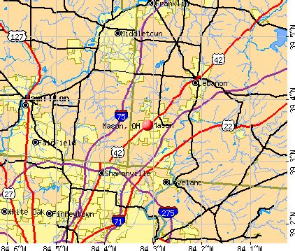 Map Of Mason Ohio | Zoning Map