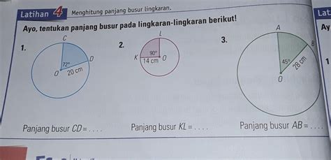 Contoh Soal Luas Dan Keliling Lingkaran Kelas 5 Sd Contoh Soal Terbaru | Images and Photos finder