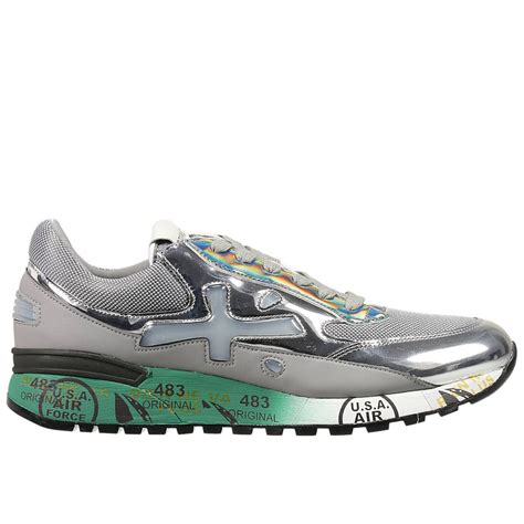 Premiata Sneakers in Green for Men | Lyst