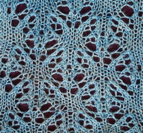 Thyme: a lace knitting stitch pattern – String Geekery