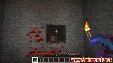 Redstone Ore - Wiki Guide - 9Minecraft.Net