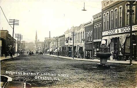 Geneseo, IL - 1910. My hometown :) | Favorite places, Street view, Hometown