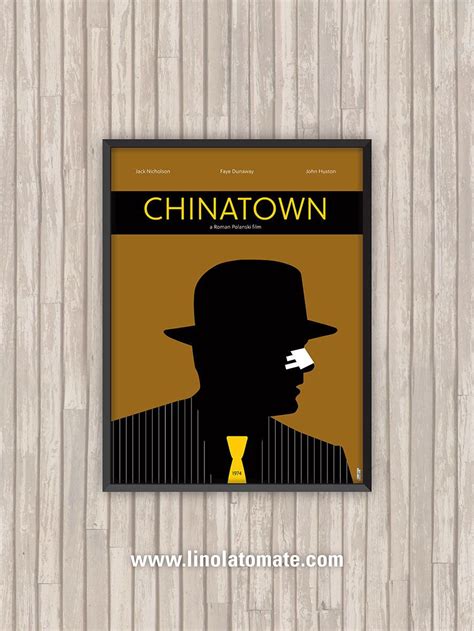 Movie Chinatown – Poster | Canvas Wall Art Print - John Sneaker